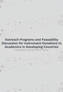 Outreach programs and feasibility discussion